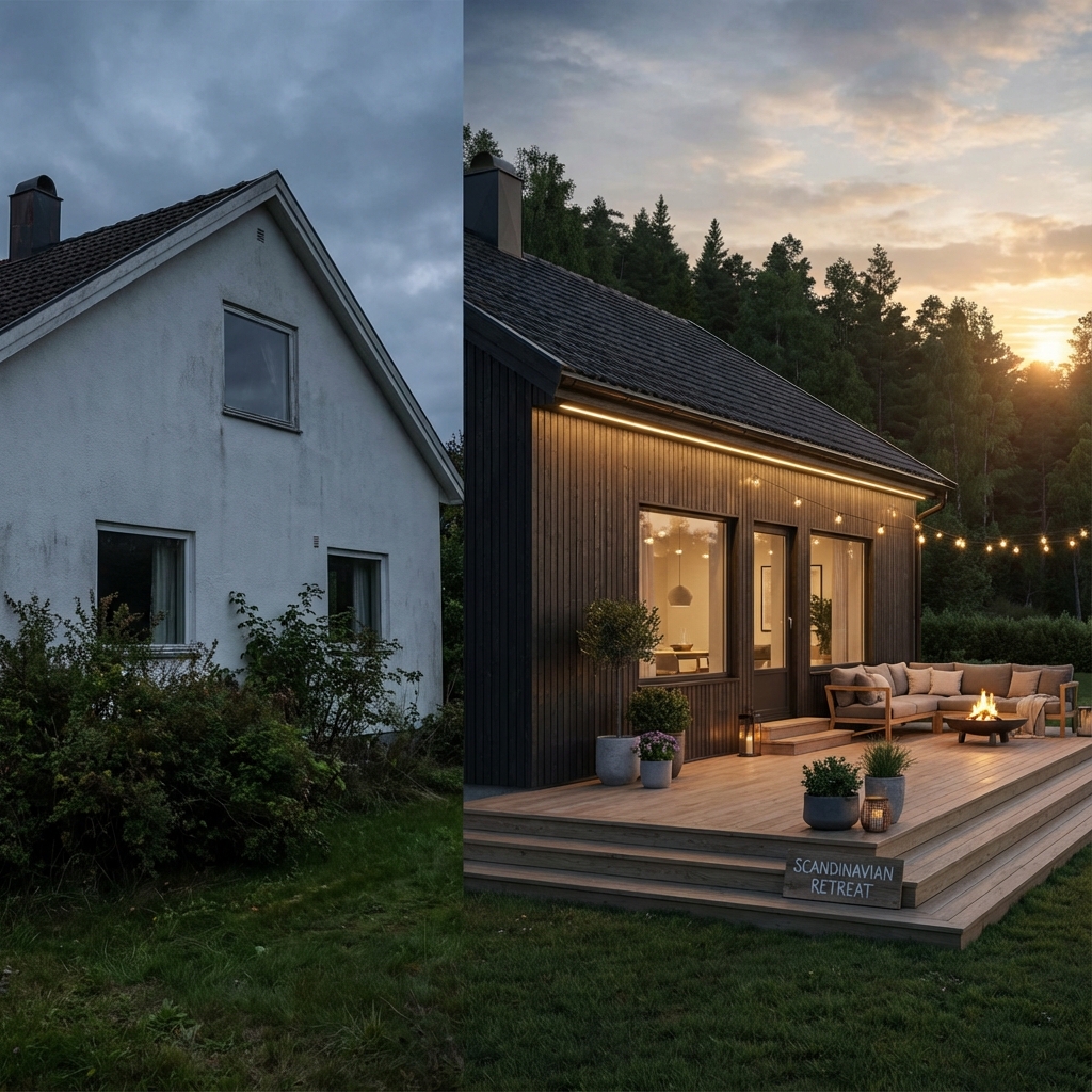 Nordic Outdoor Makeover illustration